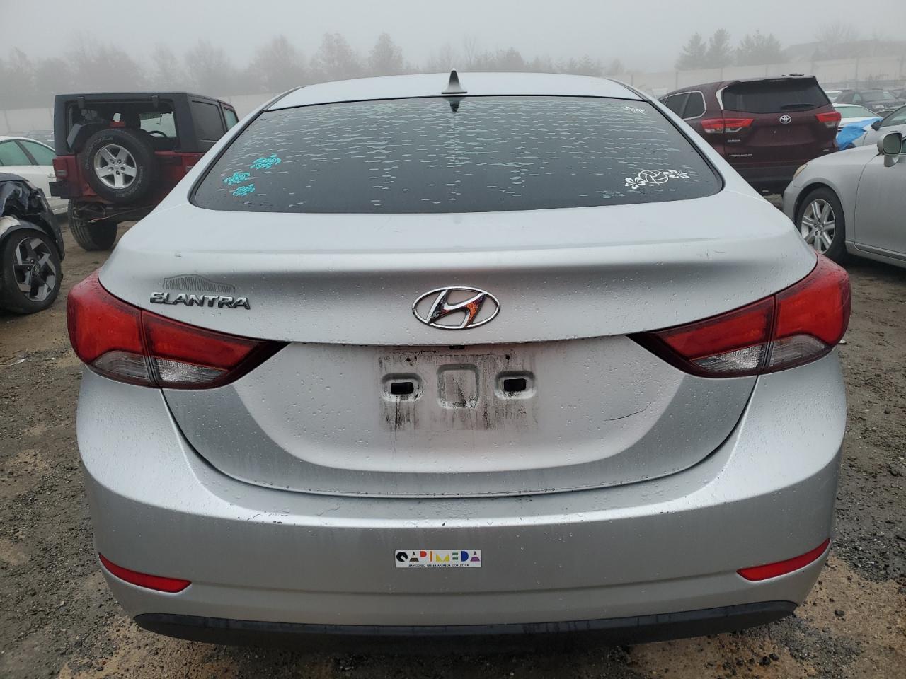 2014 Hyundai Elantra Se VIN: KMHDH4AE6EU172721 Lot: 83196524