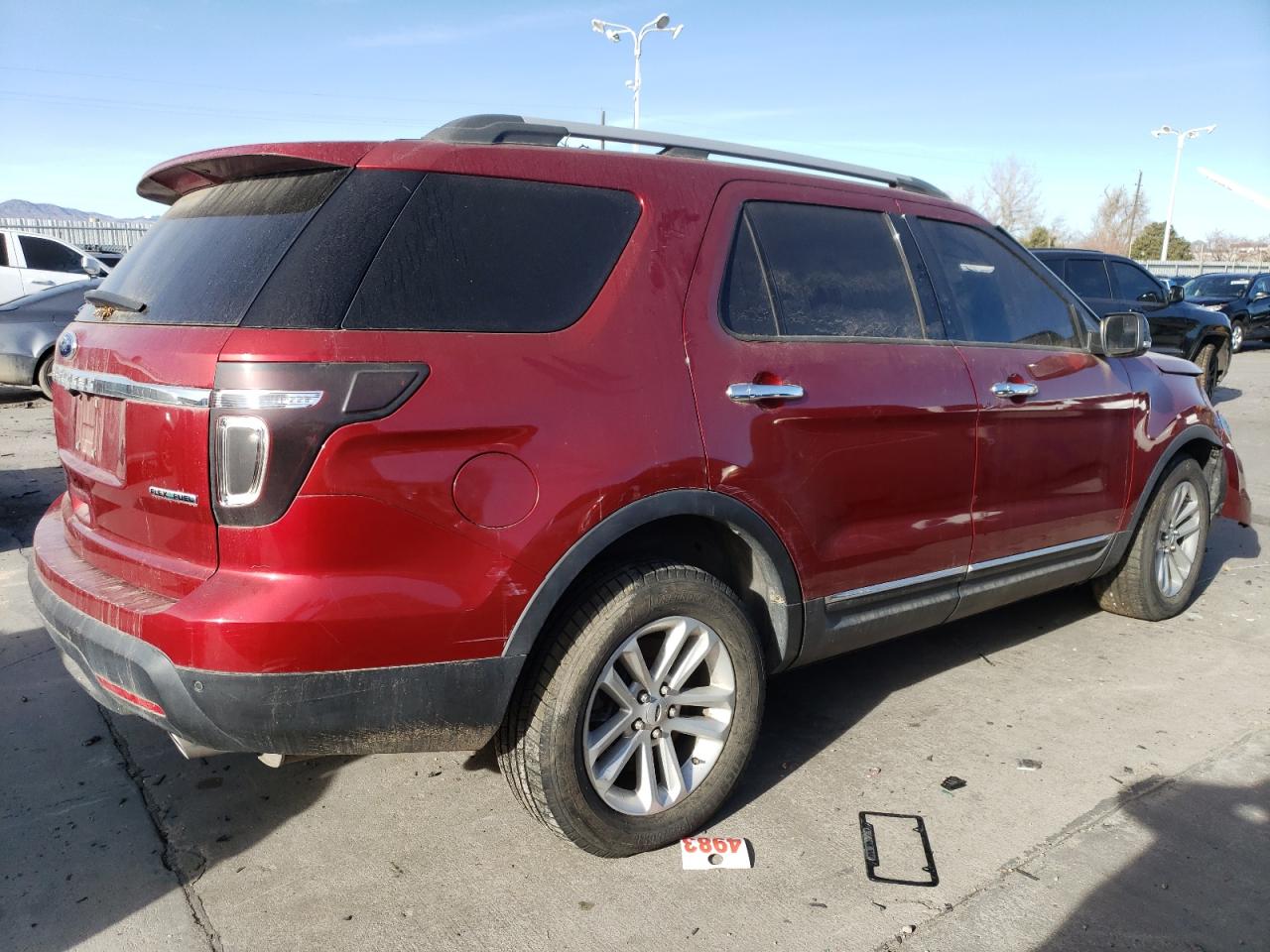 VIN 1FM5K7D83DGC70213 2013 FORD EXPLORER no.3