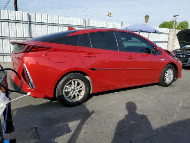  TOYOTA PRIUS 2021 Red