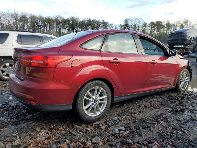  FORD FOCUS 2015 Czerwony