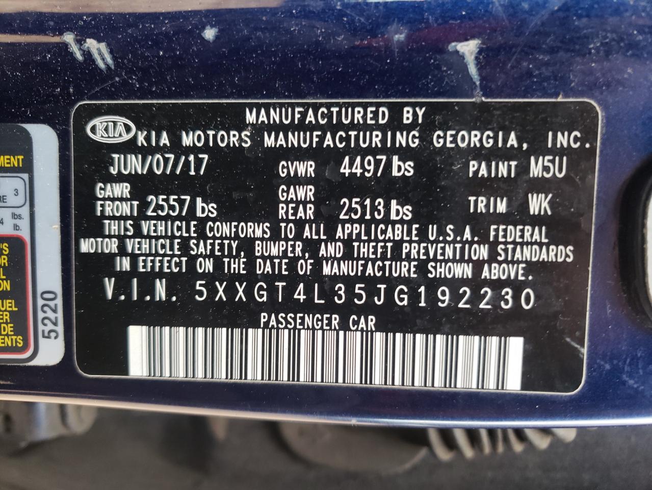 2018 Kia Optima - Image 13