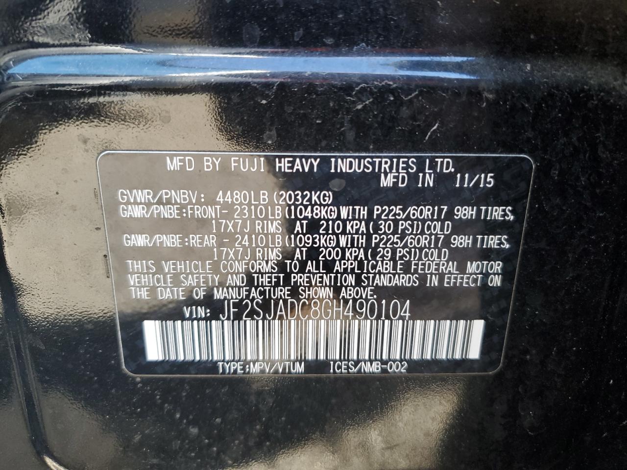 2016 Subaru Forester - Image 13