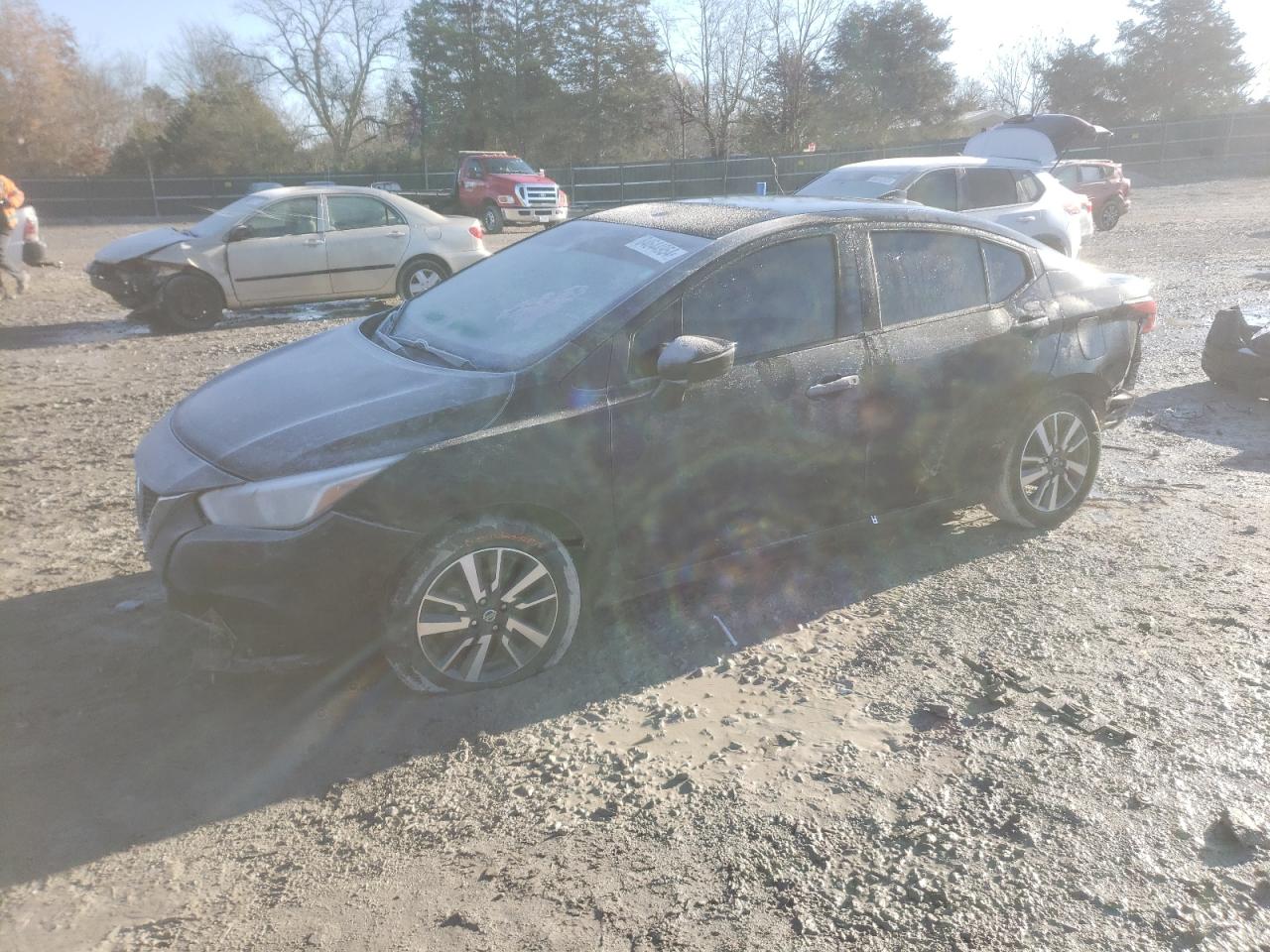 2021 Nissan Versa Sv продається в Madisonville, TN - All Over