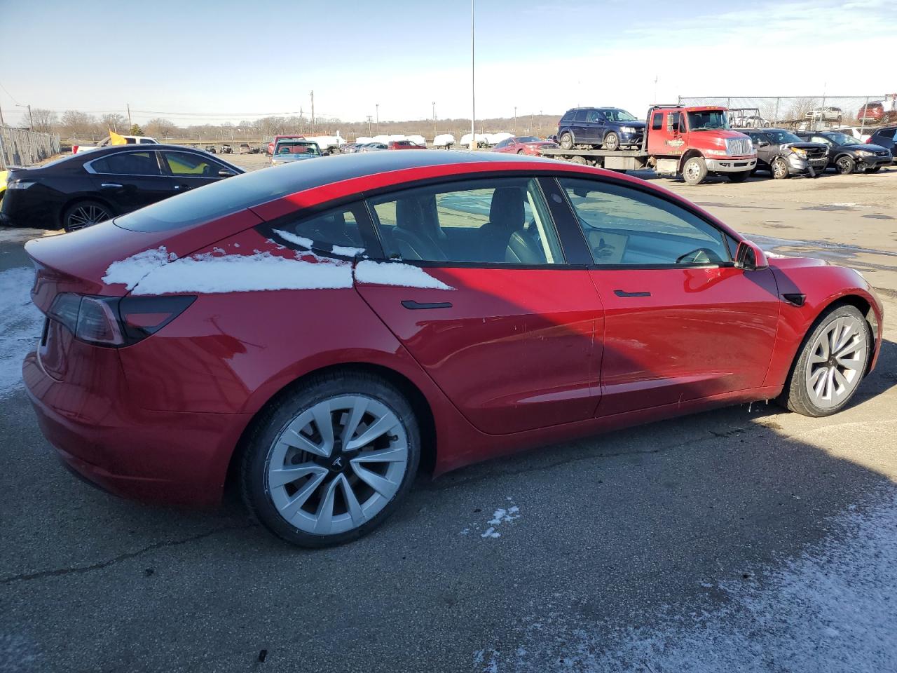 VIN 5YJ3E1EA0PF438566 2023 TESLA MODEL 3 no.3