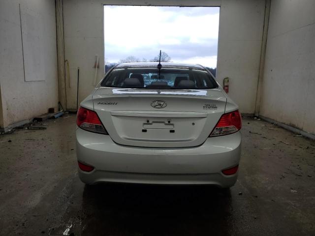  HYUNDAI ACCENT 2012 Srebrny