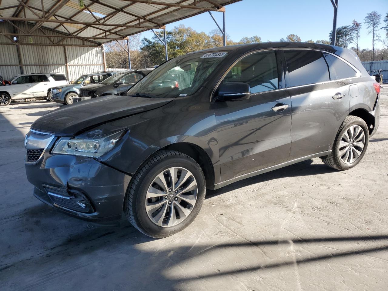 VIN 5FRYD4H4XFB021422 2015 ACURA MDX no.1