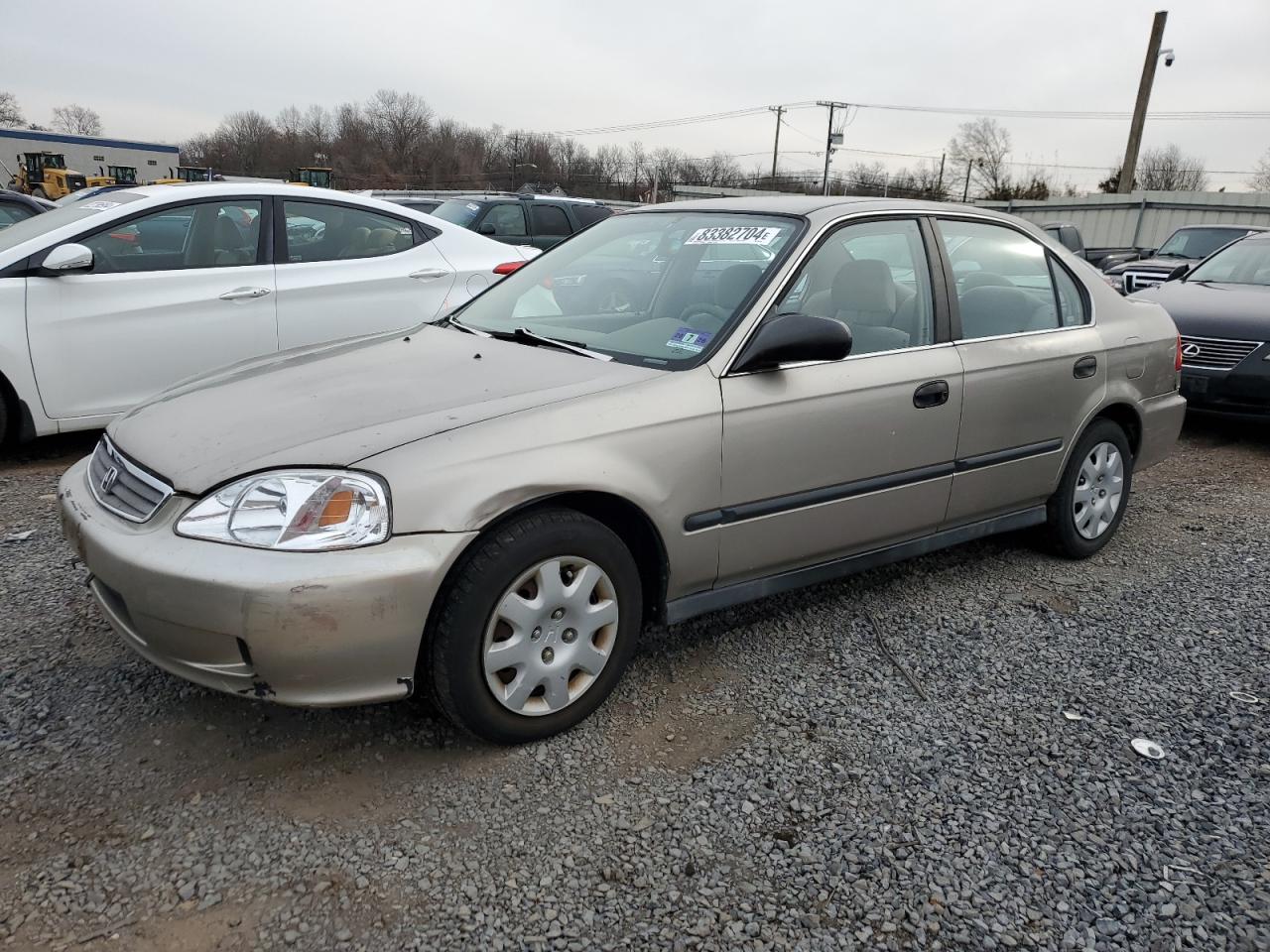 2000 Honda Civic Lx na sprzedaż w Hillsborough, NJ - Rear End