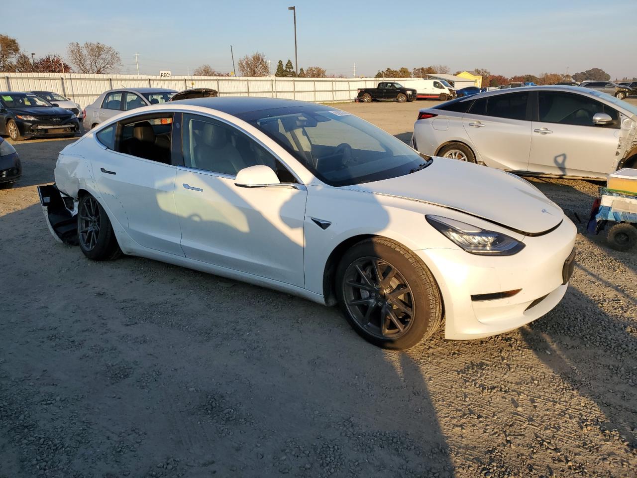 VIN 5YJ3E1EA7LF744836 2020 TESLA MODEL 3 no.4