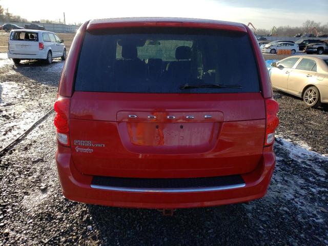  DODGE CARAVAN 2013 Красный