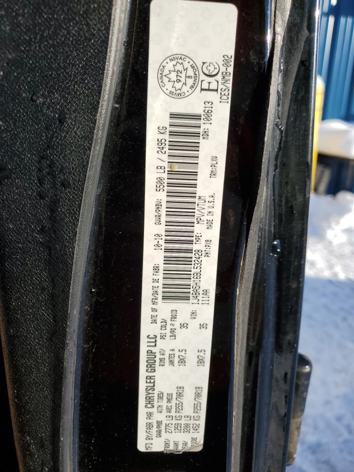 2011 Jeep Wrangler Unlimited Sahara VIN: 1J4BA5H16BL532428 Lot: 85668224