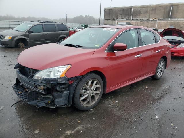 Sedans NISSAN SENTRA 2013 Red