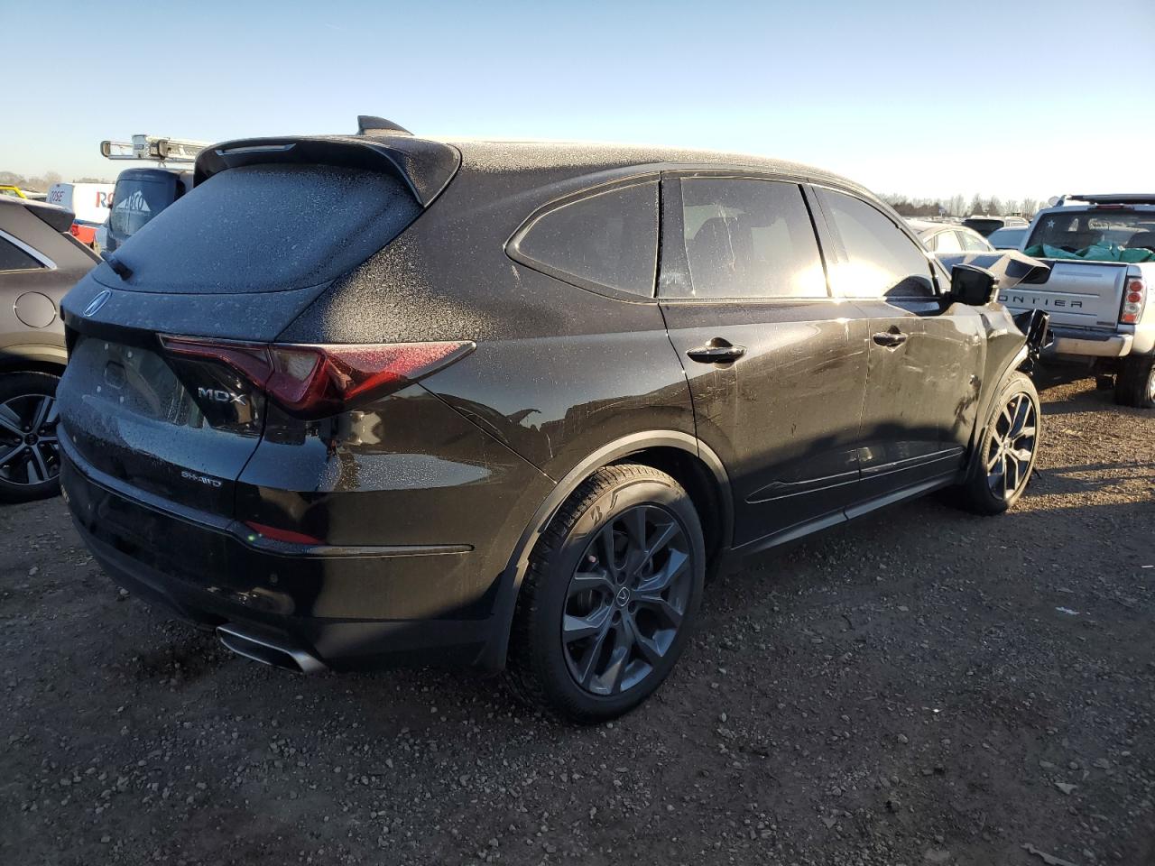 VIN 5J8YE1H0XPL031281 2023 ACURA MDX no.3