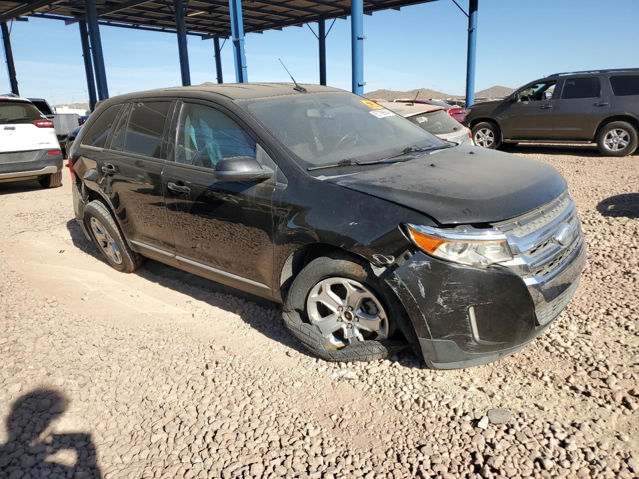 VIN 2FMDK4JC1DBA59635 2013 FORD EDGE no.4