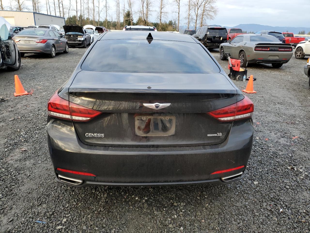 2016 Hyundai Genesis 3.8L VIN: KMHGN4JE8GU135355 Lot: 83717974