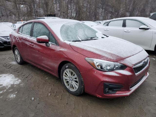  SUBARU IMPREZA 2018 Red