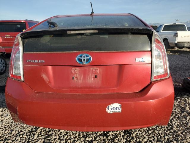  TOYOTA PRIUS 2014 Червоний