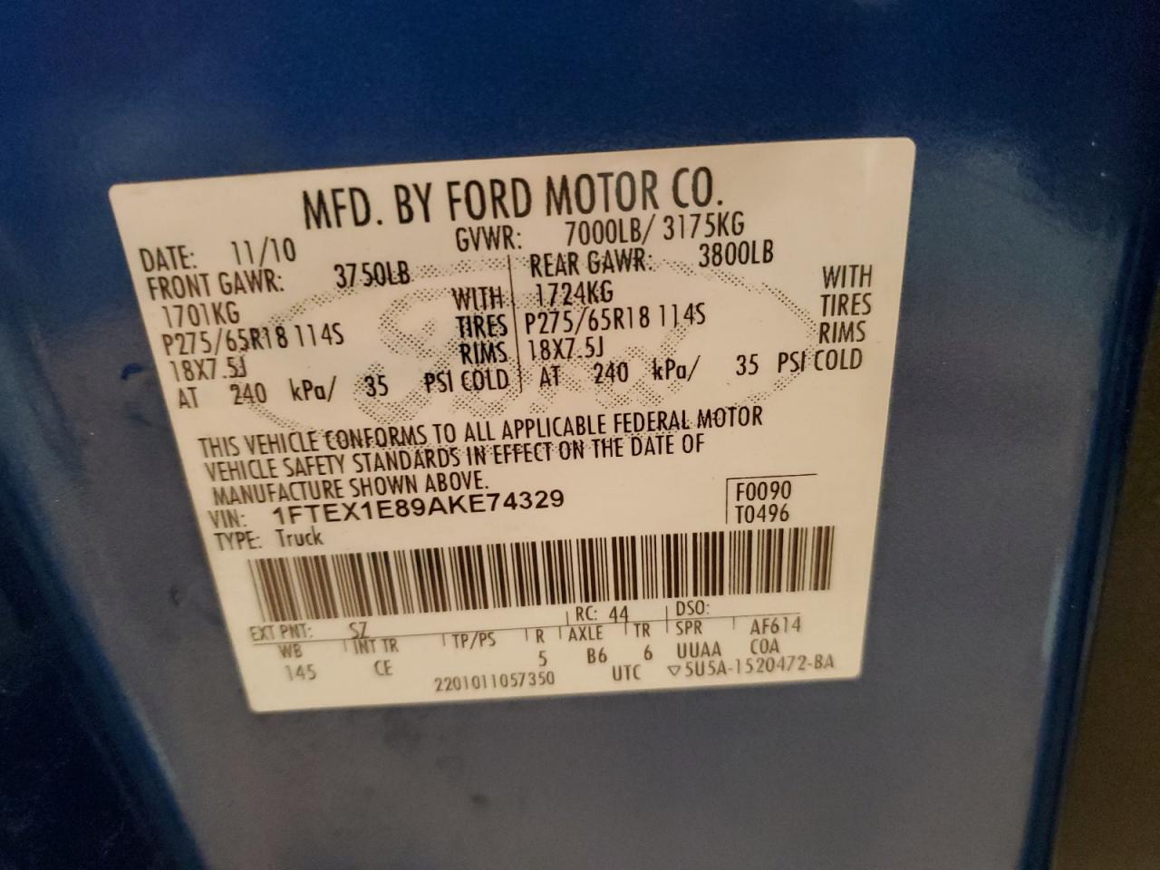 2010 Ford F-150 - Image 12
