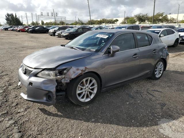 Hatchbacks LEXUS CT 200 2012 Szary