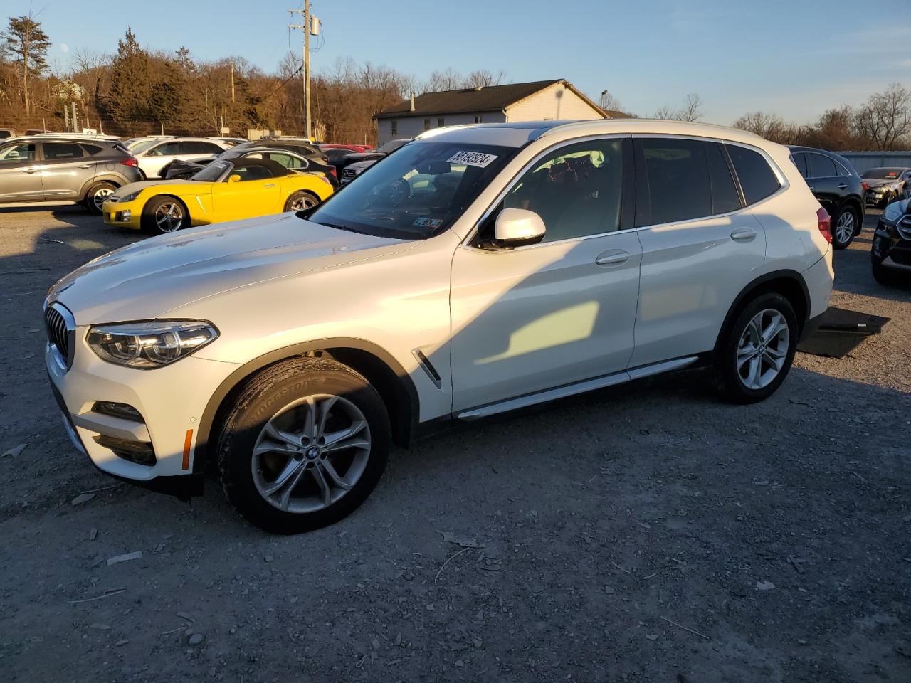 VIN 5UXTY5C05L9D02707 2020 BMW X3 no.1