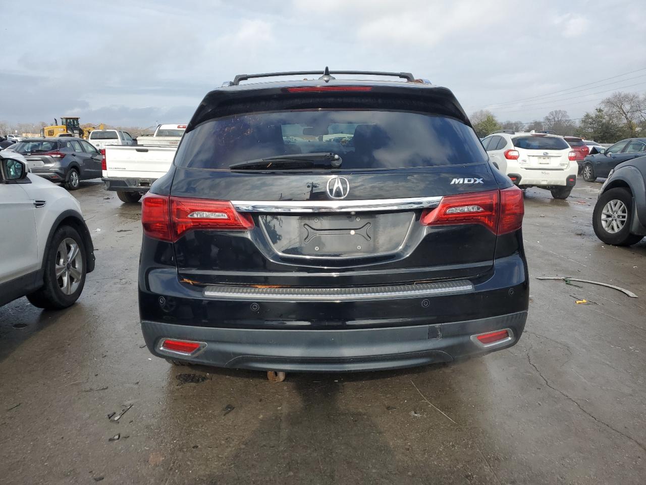 VIN 5FRYD3H81EB004875 2014 ACURA MDX no.6