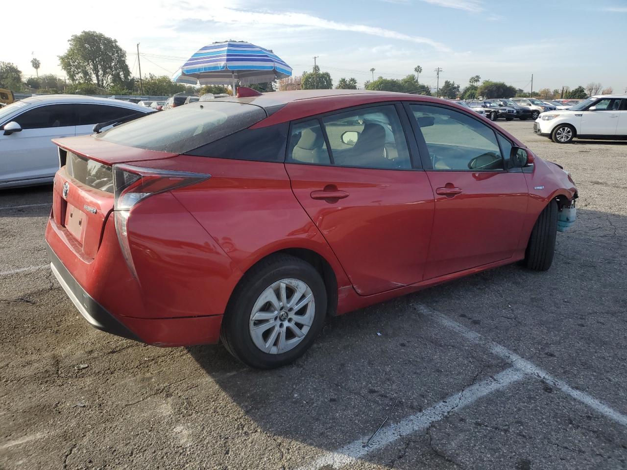 VIN JTDKBRFU3H3555584 2017 TOYOTA PRIUS no.3