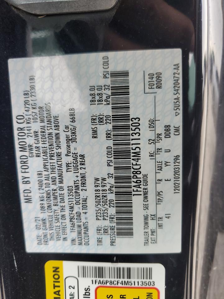 2021 Ford Mustang - Image 12