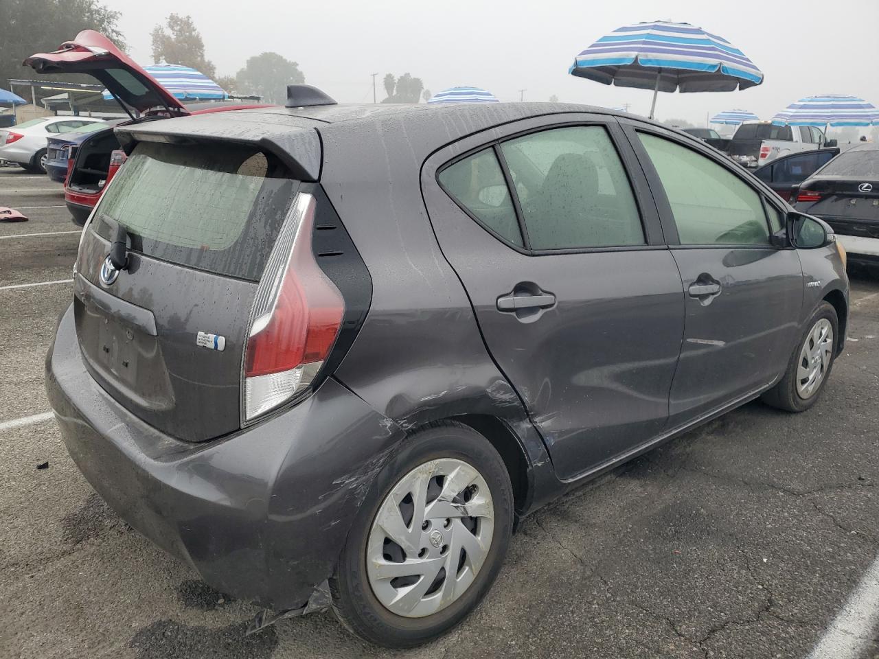 VIN JTDKDTB37G1128620 2016 TOYOTA PRIUS no.3