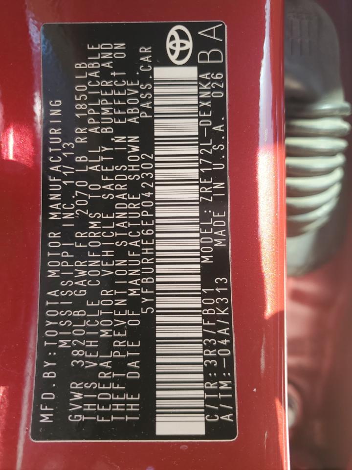 2014 Toyota Corolla - Image 12