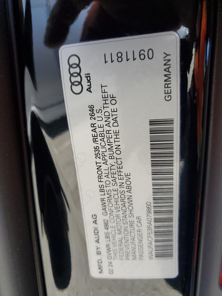 2024 Audi A5 Premium Plus 45 VIN: WAUFACF53RA079860 Lot: 82979704