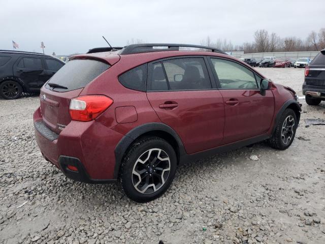  SUBARU CROSSTREK 2016 Червоний