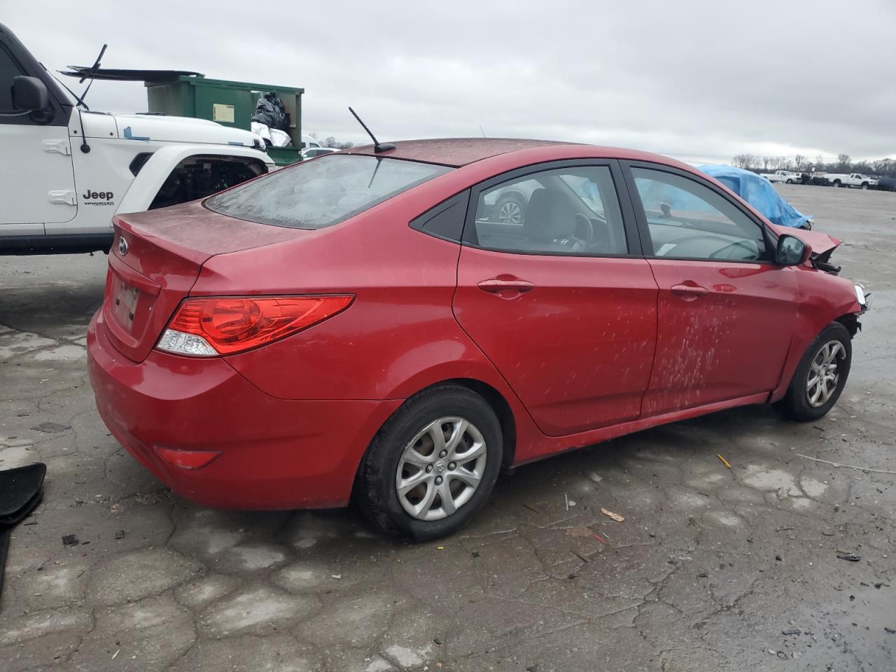 VIN KMHCT4AE7DU576636 2013 HYUNDAI ACCENT no.3