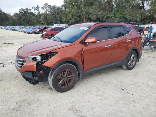  HYUNDAI SANTA FE 2017 Orange