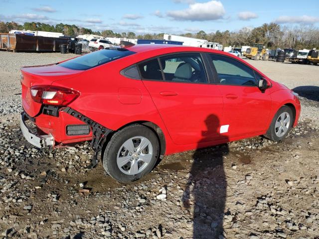  CHEVROLET CRUZE 2018 Czerwony