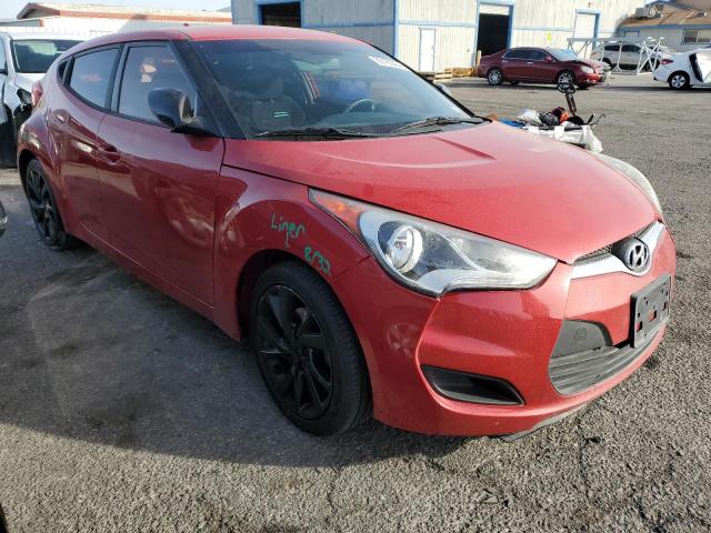  HYUNDAI VELOSTER 2016 Red