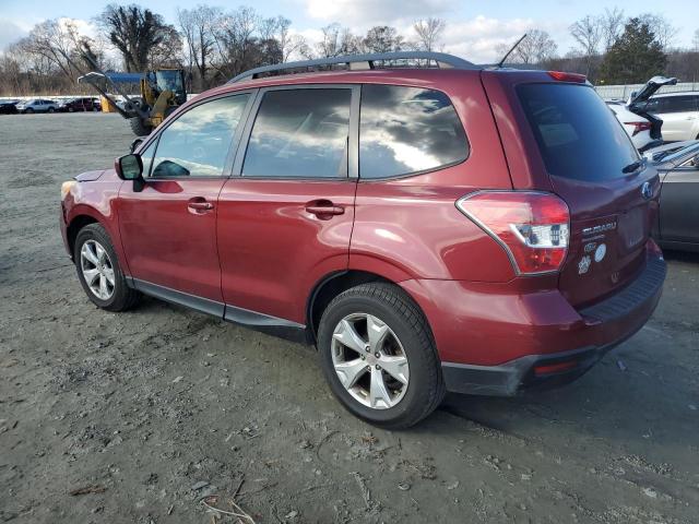  SUBARU FORESTER 2014 Czerwony