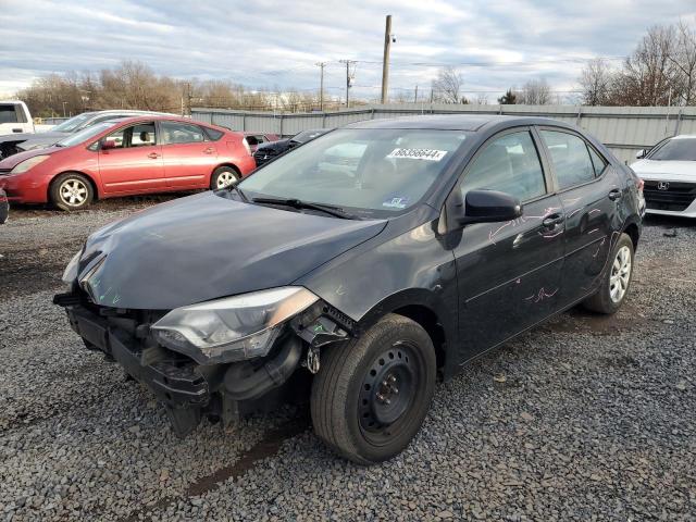  TOYOTA COROLLA 2014 Чорний