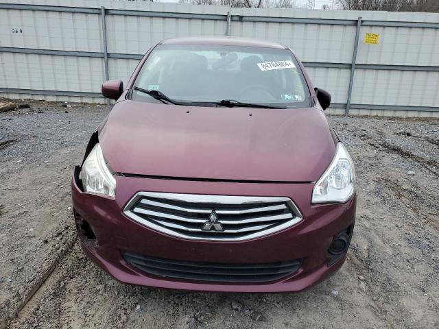  MITSUBISHI MIRAGE 2017 Бургунди