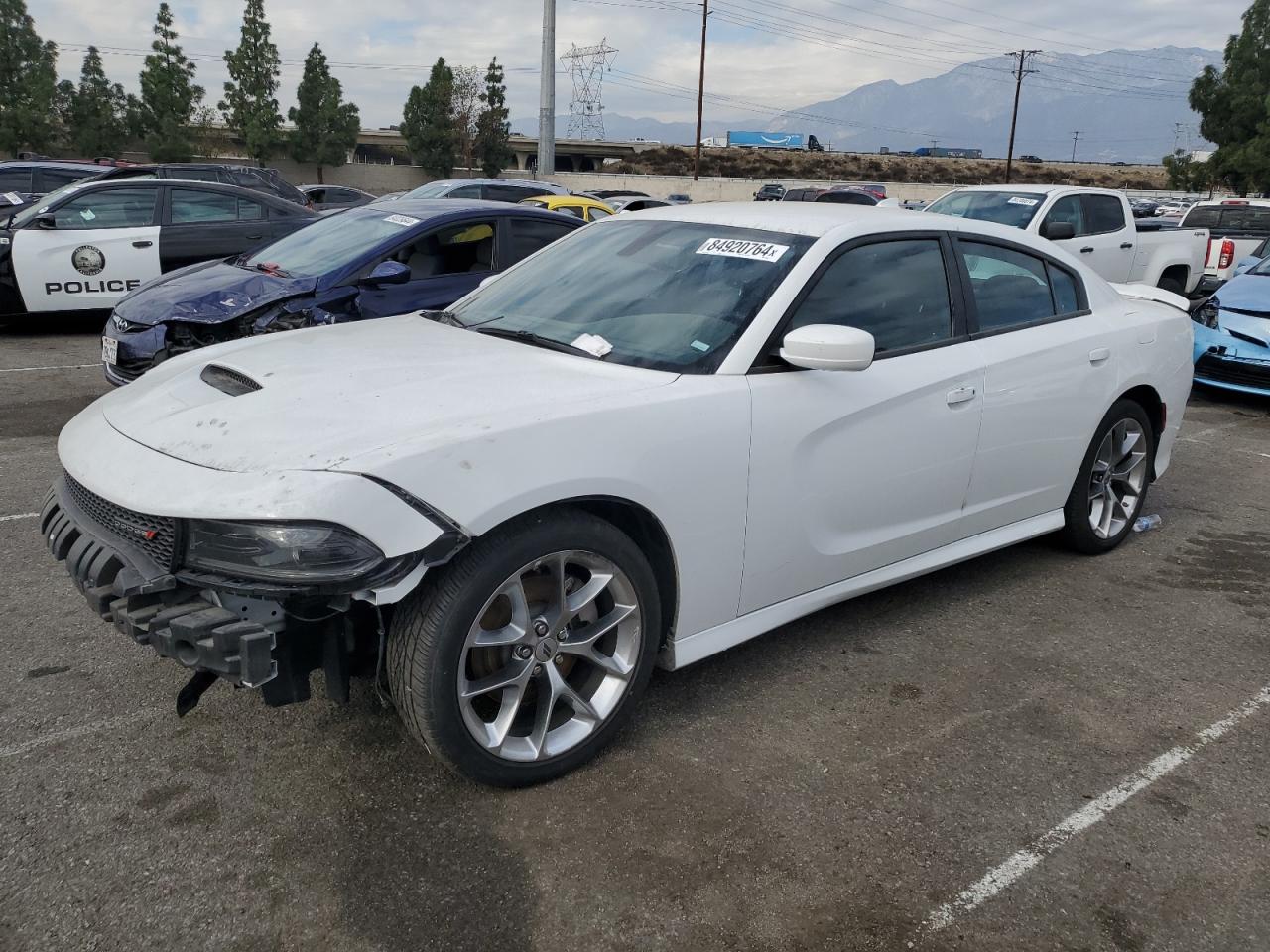 VIN 2C3CDXHG3NH169061 2022 DODGE CHARGER no.1