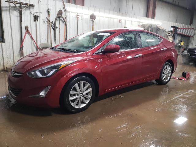  HYUNDAI ELANTRA 2015 Red