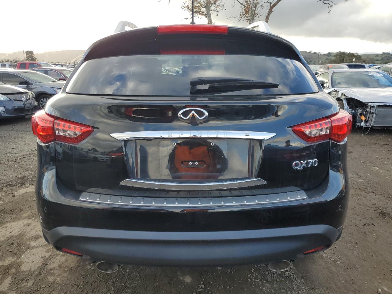 VIN JN8CS1MW2FM481239 2015 INFINITI QX70 no.6