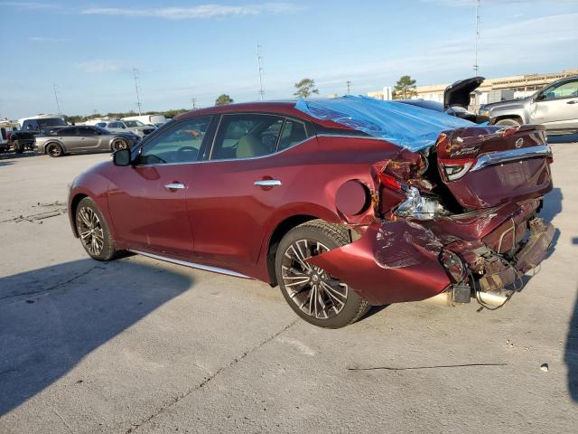 Sedans NISSAN MAXIMA 2016 Red