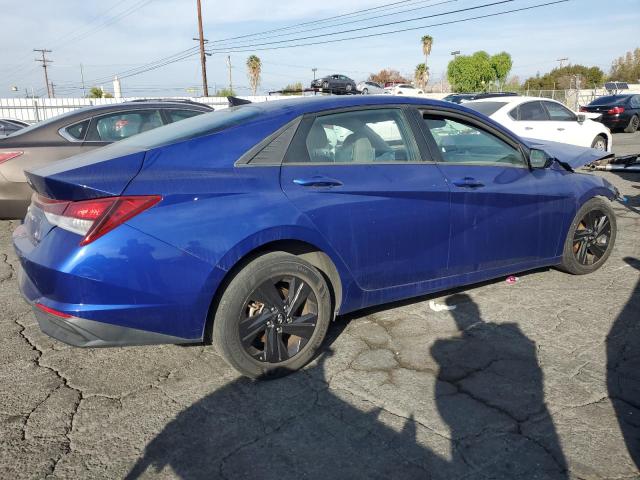  HYUNDAI ELANTRA 2021 Blue