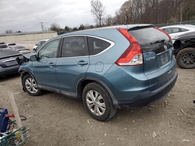  HONDA CRV 2013 Teal