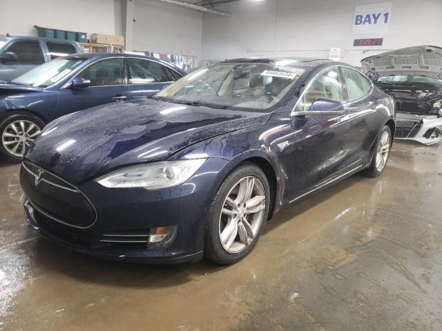  TESLA MODEL S 2015 Granatowy