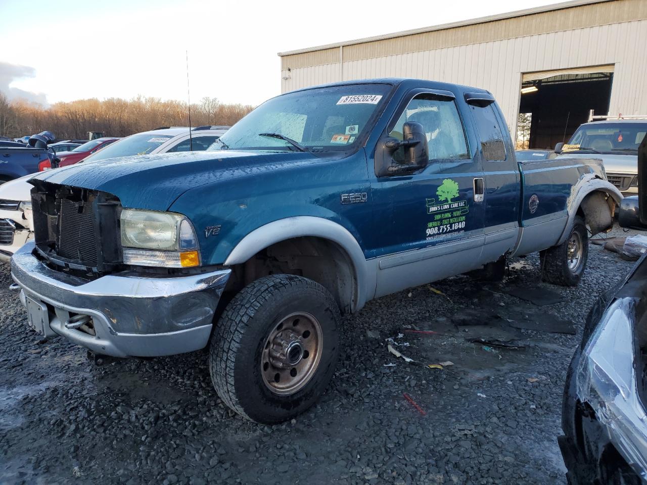 2002 Ford F250 Super Duty VIN: 1FTNX21L92EC98396 Lot: 81552024