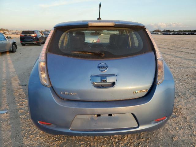  NISSAN LEAF 2014 Granatowy