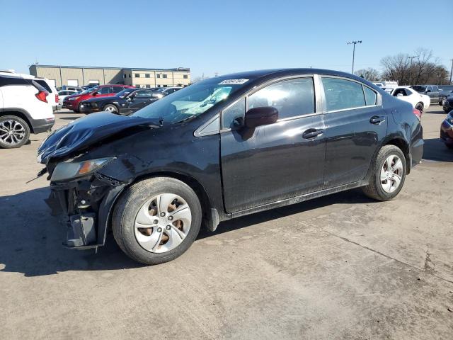 Sedans HONDA CIVIC 2015 Czarny