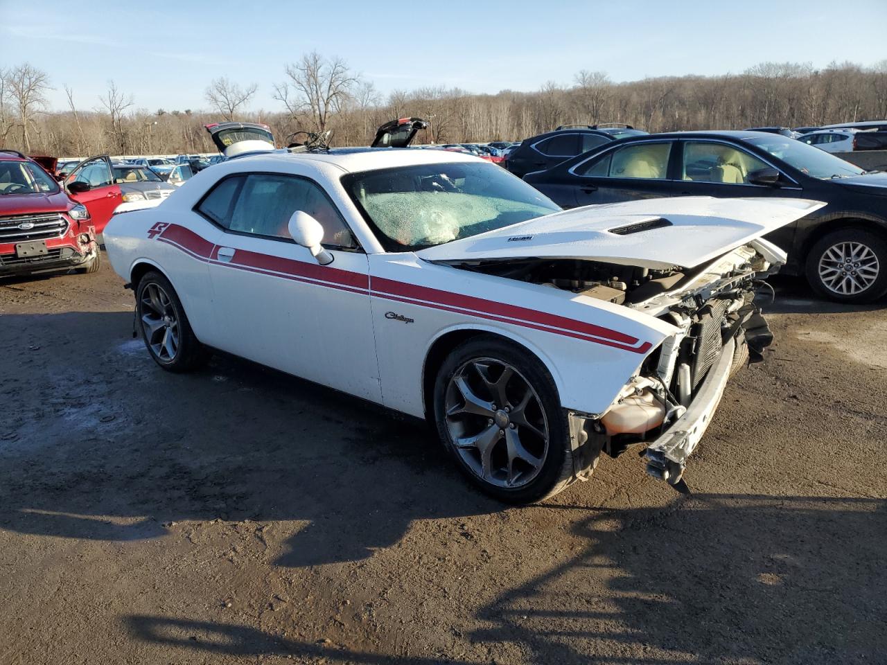 VIN 2C3CDZBT1FH701572 2015 DODGE CHALLENGER no.4