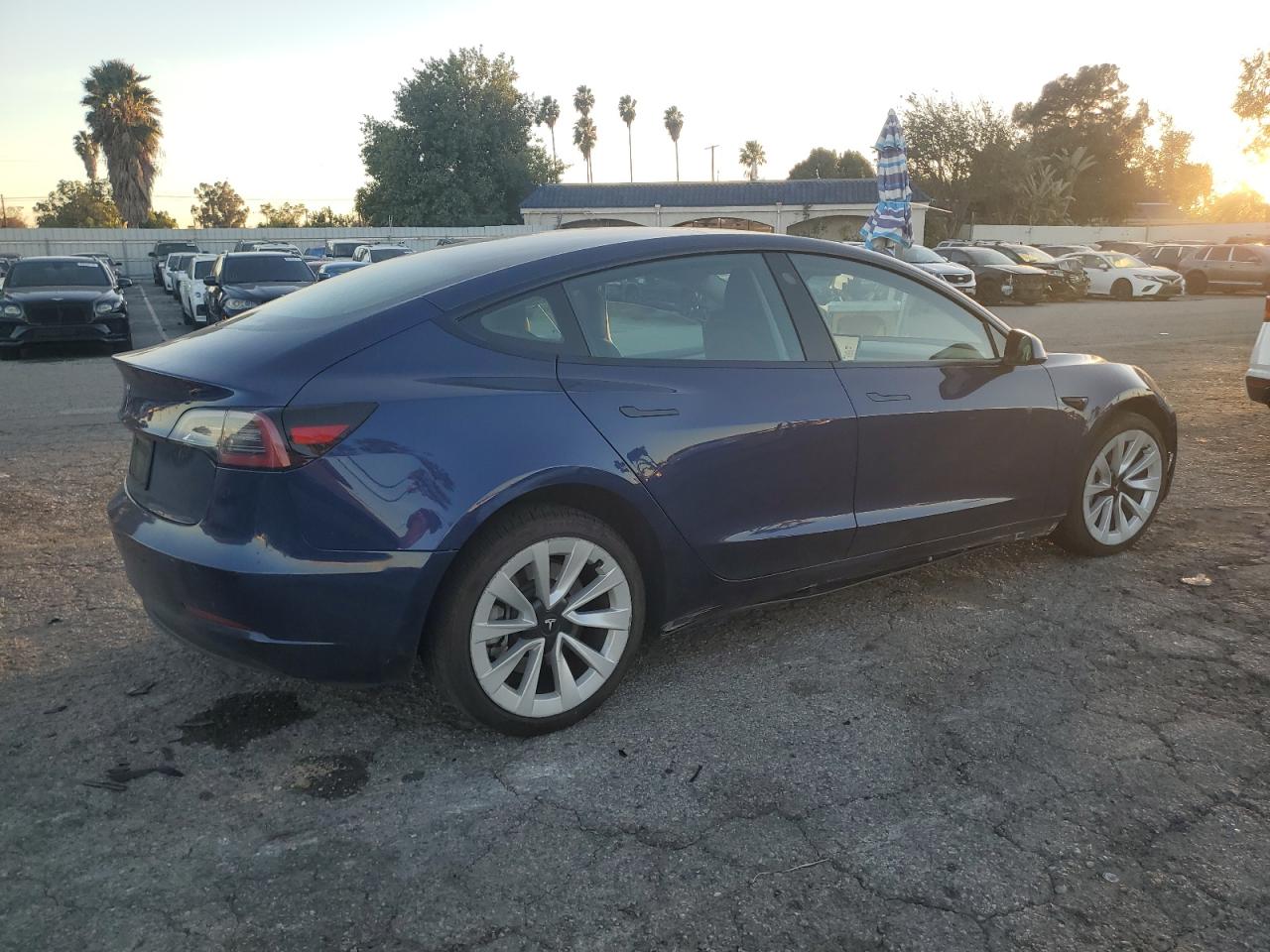 VIN 5YJ3E1EA5PF449448 2023 TESLA MODEL 3 no.3