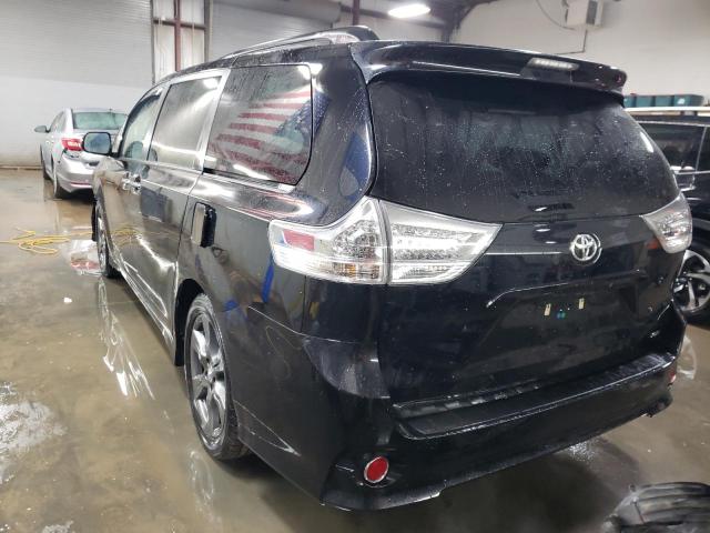  TOYOTA SIENNA 2017 Черный